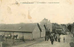 Chateau Du Loir * Le Champignon , Sortie Du Personnel * Usine établissement Entreprise Village - Chateau Du Loir