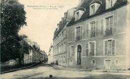 Rémalard * Rue De L'église , Institution De Jeunes Filles * école - Remalard