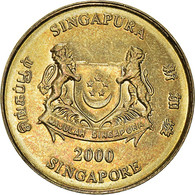 Monnaie, Singapour, 5 Cents, 2000 - Singapour