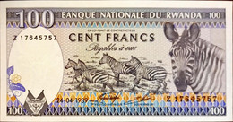 Rwanda 100 Francs 1989 Z Replacement Unc - Ruanda