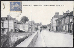 CPA 27 - Saint-Cyr Et Le Vaudreuil, Entrée Des 2 Pays - Le Vaudreuil