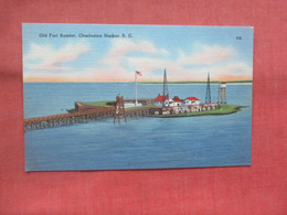 Old Fort Sumter .    Charleston  Harbor South Carolina > Charleston       Ref 5498 - Charleston