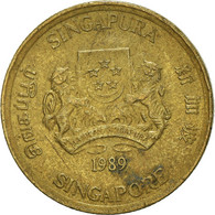 Monnaie, Singapour, 5 Cents, 1989 - Singapour