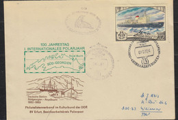 South Georgia 1984 100Y International Polar Year Cover Ca 01.03.84 (57525) - Année Polaire Internationale