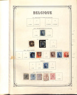 BELGIQUE - 2 Albums TP Neufs X (montés Sur Ch) + Congo Belge + Runda Urundi Cote Totale 8000€ Environ - Voir Scans - Collections