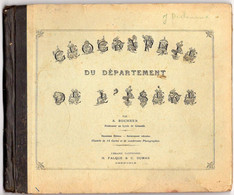 Livre - Géographie Département Isère, 128 Pages 1940 - Rhône-Alpes
