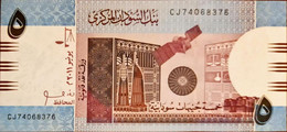 Sudan 5 Pounds 2011 CJ  Replacement Unc - Soudan