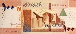 Sudan 100 Pounds 2019 GJ  Replacement Unc - Sudan