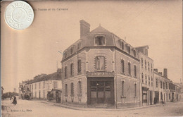 44 - Carte Postale Ancienne De  BLAIN    Rue De Nantes Et Du Calvaire - Blain