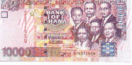 Billete Ghana. 10.000 Cedis 2002. Ref. 6ghana10.000-02 - Ghana