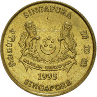 Monnaie, Singapour, 5 Cents, 1995 - Singapour