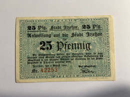 Allemagne Notgeld Itzehoe 25  Pfennig - Sammlungen