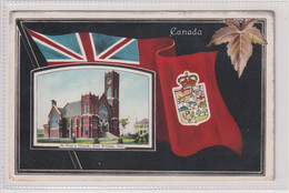 CANADA -  FORT WILLIAM -  St Paul's Church - Crest And UK Flag Etc -1910 Used - Andere
