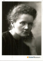 MARIE CURIE .Marie Sklodowska. PRIX NOBEL CHIMIE 1911, Carte Postale Du Musée Nobel De Stockholm - Famous Ladies