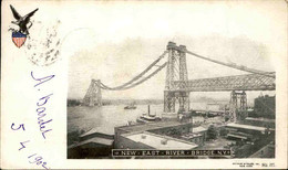 ETATS UNIS - Carte Postale De New York - New Est River Bridge  - L 117029 - Bridges & Tunnels