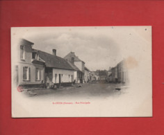 CPA - St Ouen  -(Somme) - Rue Principale - Saint Ouen