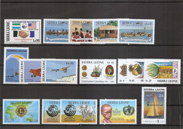 SierraLeone ( Lot De Timbres Divers Différents XXX -MNH ) - Sierra Leone (1961-...)