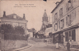 SEPTEUIL Place De L'Eglise - Septeuil