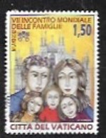 VATICAN 2012 Vll WORLD FAMILY ENCOUNTER - Used Stamps