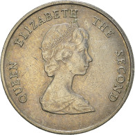 Monnaie, Etats Des Caraibes Orientales, 25 Cents, 1995 - Territoires Britanniques Des Caraïbes