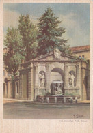 Milano - Cassa Di Risparmio Delle Provincie Lombarde - Fontana Dell'Esattoria, Da Monotipo Di G. Grossi - Banques