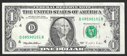 USA - Banconota Circolata Da 1 Dollaro "Cleveland" P-496aD - 1995 #19 - Billets De La Federal Reserve (1928-...)