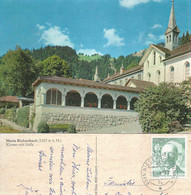 Niederrickenbach - Maria Rickenbach Kloster Mit Halle         Ca. 1970 - Andere & Zonder Classificatie