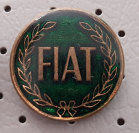 FIAT Car Logo  Vintage Pin Badge - Fiat