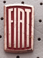 FIAT Car Logo  Vintage Pin Badge - Fiat