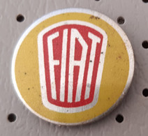 FIAT Car Logo  Italy Vintage Pin Badge - Fiat