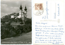 AK 3672 Maria Taferl Basilika Zur Schmerzhaften Muttergottes 1963 Wallfahrtskirche NÖ Nibelungengau Österreich Donau - Maria Taferl