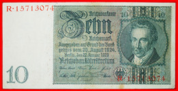 * REICHSBANKNOTE: GERMANY ★ 10 MARK 1929! R 15713074 LOW START ★ NO RESERVE! - 10 Mark