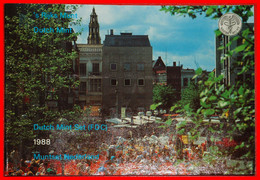 * BEATRIX (1980-2013): NETHERLANDS ★ SELECT MINT SET 1988 (6 COINS + MEDAL GRONINGEN)! LOW START ★ NO RESERVE! - Mint Sets & Proof Sets