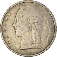 Monnaie, Belgique, 5 Francs, 5 Frank, 1950 - 5 Francs