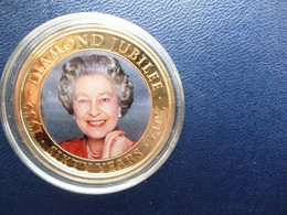 COOKS ISLAND 2011 SIXTY YEARS 1 DOLLAR  DIAMOND JUBILEE 1952-2012 - Cook Islands