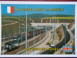 62 - SANGATTE - Eurotunnel à Sangatte - Le Terminal Français. - Sangatte