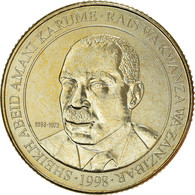 Monnaie, Tanzanie, 200 Shilingi, 1998, SPL+, Cuivre-Nickel-Zinc (Maillechort) - Tanzania