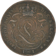 Monnaie, Belgique, Centime, 1901 - 1 Cent