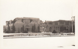 Long Beach California, 1933 Earthquake, Poly High School Ruins C1930s Vintage Real Photo Postcard - Long Beach