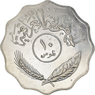 Monnaie, Iraq, 10 Fils, 1981, SUP, Acier Inoxydable, KM:126a - Iraq