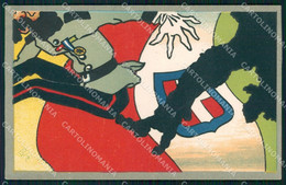 WW1 WWI Propaganda Kaiser Franz Joseph Flag Postcard XP3015 - Weltkrieg 1914-18