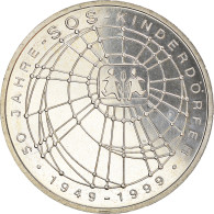 Monnaie, République Fédérale Allemande, 10 Mark, 1999, Hamburg, BE, FDC - Herdenkingsmunt