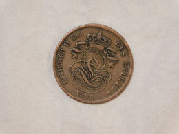 Belgique 2 Cent 1870 Centimes - 2 Centimes