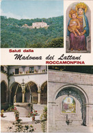 Saluti Dalla Madonna Dei Lattani Roccamonfina (Caserta) - Anni '90 (Vedute) Con Annullo Filatelico Del 2010 - Caserta