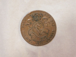 Belgique 5 Cent 1837 Centimes - 5 Cent