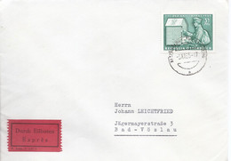 Oostenrijk Expressebrief Uit 1965 Met 1 Zegel (4986) - 1961-70 Briefe U. Dokumente