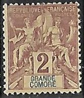 GRANDE COMORE N°2 N* - Unused Stamps