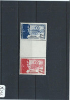 Timbres France  1942  N° 565 566 - Timbres Neufs De La Série "Légion Tricolore" Avec Intervalle Charniere - Unused Stamps