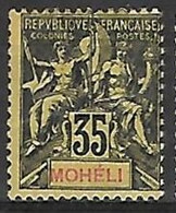 MOHELI N°9 N* - Unused Stamps