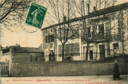 Grillon * Usine APPAY * La Station électrique Et Moulinage De Soie - Autres & Non Classés